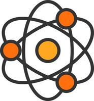 Atoms Vector Icon Design