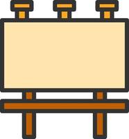 Billboard Vector Icon Design