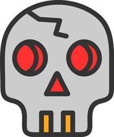 Skull Vector Icon Design