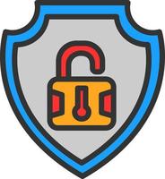 Padlock Vector Icon Design