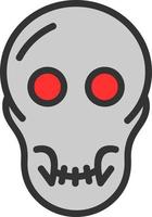 Skull Vector Icon Design