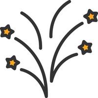 Fireworks Vector Icon Design