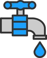 Faucet Vector Icon Design