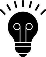 Light Bulb Vector Icon Design