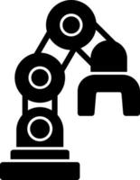 Robot Arm Vector Icon Design