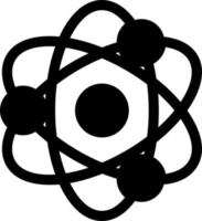 Atoms Vector Icon Design