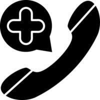 Emergency Call Vector Icon Design