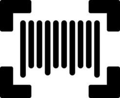 Barcode Scan Vector Icon Design