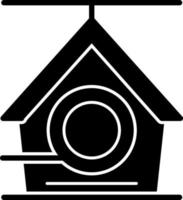 Bird House Vector Icon Design