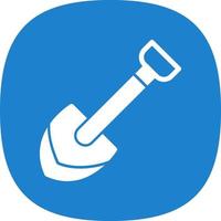 Shovel Vector Icon Design