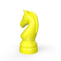 Chess object isolated on background photo
