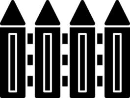 Fence Vector Icon Design