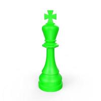 Chess object isolated on background photo