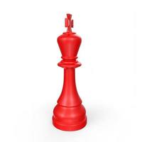 Chess object isolated on background photo