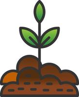 Sprout Vector Icon Design