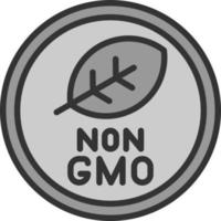 Non Gmo Vector Icon Design