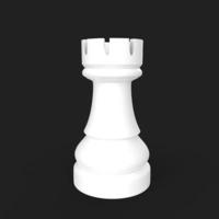 Chess object isolated on background photo