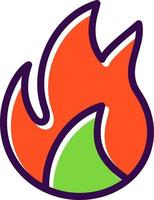 Fire Vector Icon Design