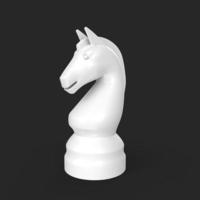 Chess object isolated on background photo