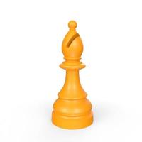 Chess object isolated on background photo