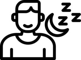 Narcolepsy Vector Icon Design