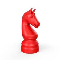 Chess object isolated on background photo