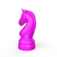 Chess object isolated on background photo