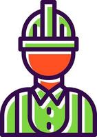 diseño de icono de vector de trabajadores