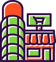 diseño de icono de vector de tienda de compras