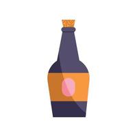 wine drink purple bottle vector