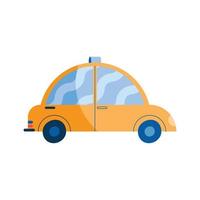 taxi vehicle public service vector