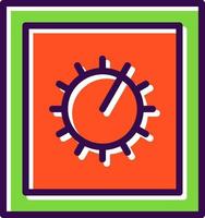 Dimmer Vector Icon Design