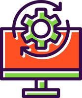 diseño de icono de vector de sistema operativo