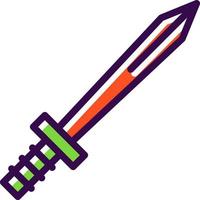 Sword Vector Icon Design