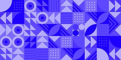 Geometric design element halftone graphic colorful shapes line vector shapes abstract mural background banner dot