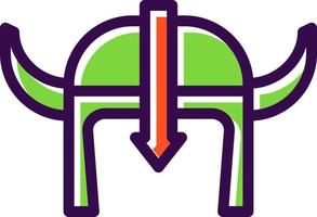 Helmet Vector Icon Design
