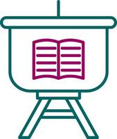 Education Presentation Vector Icon