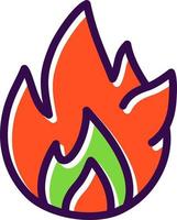 Fire Vector Icon Design
