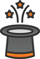 Magic Trick Vector Icon Design