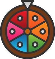 Wheel Of Fortune Vector Icon Design