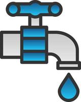 Faucet Vector Icon Design