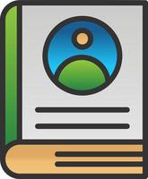 Books Vector Icon Design