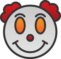 Clown Vector Icon Design