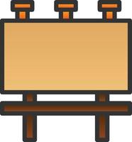 Billboard Vector Icon Design
