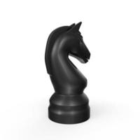 Chess object isolated on background photo