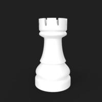 Chess object isolated on background photo