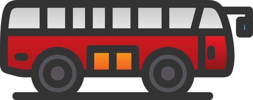 Bus Vector Icon Design