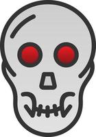 Skull Vector Icon Design