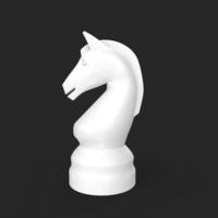 Chess object isolated on background photo