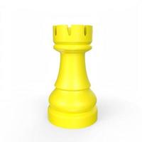 Chess object isolated on background photo